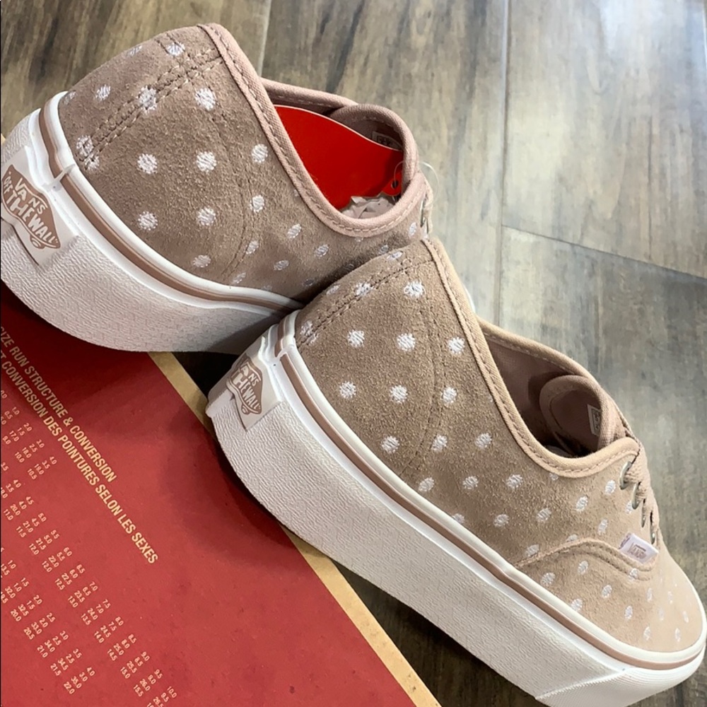VANS AUTHENTIC PLATFORM SUEDE POLKA DOT WMNS - Picture 7 of 16